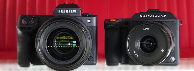 Hasselblad X2D kontra Fujifilm GFX100 II