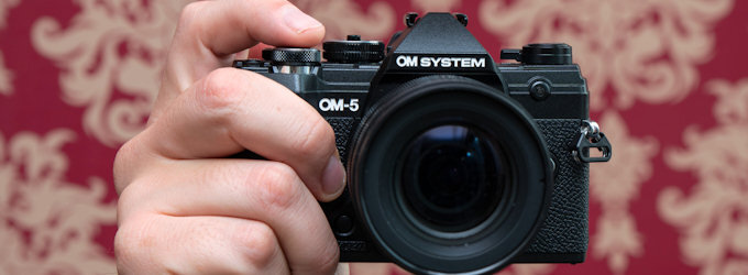 OM System OM-5 - test aparatu