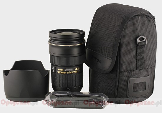 Nikon Nikkor AF-S 24-70 mm f/2.8G ED - Budowa i jako wykonania