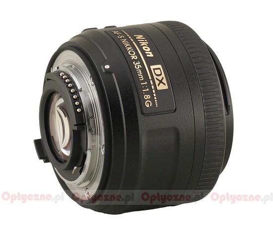 Nikon Nikkor AF-S DX 35 mm f/1.8G - Budowa i jako wykonania