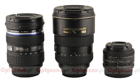 Nikon Nikkor AF-S DX 17-55 mm f/2.8G IF-ED - Budowa i jako wykonania