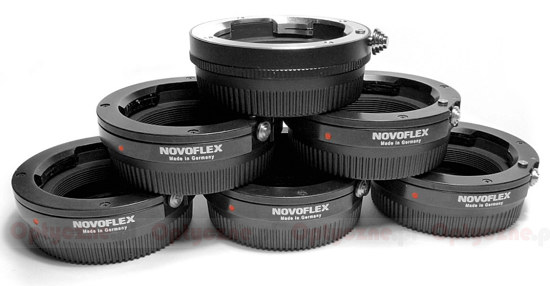 Novoflex - adeptery Mikro 4/3 Novoflex - adeptery Mikro 4/3