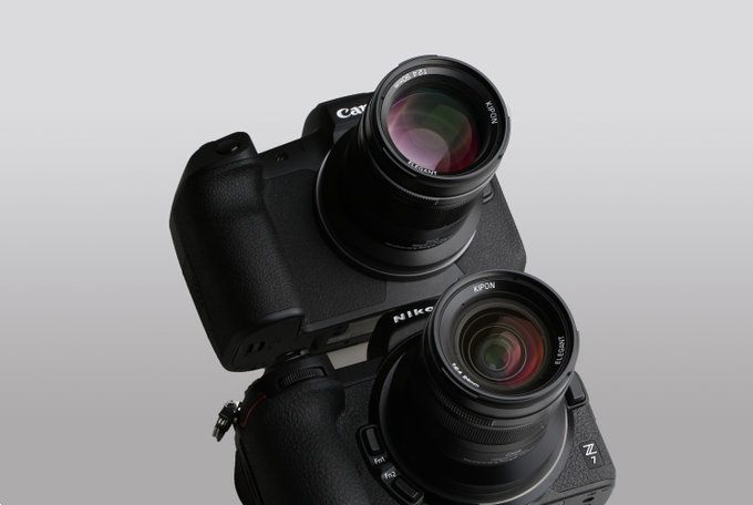Kipon Elegant - nowe obiektywy dla Nikona Z i Canona EOS R