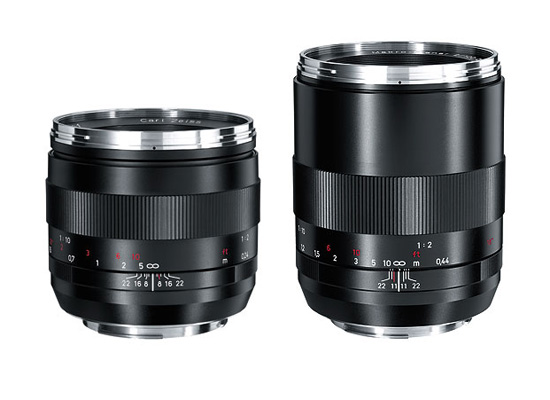 Carl Zeiss Makro-Planar T* 50 mm f/2 ZE i 100 mm f/2 ZE Carl Zeiss Makro-Planar T* 50 mm f/2 ZE i 100 mm f/2 ZE