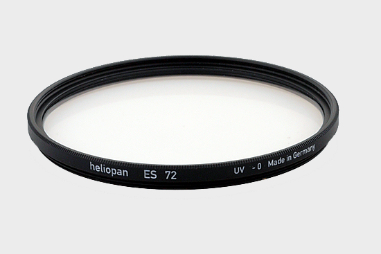Test filtrw UV - Heliopan ES 72mm UV-0