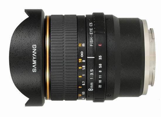 Samyang 8 mm f/3.5 Fish-eye CS VG10
