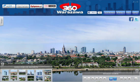 Gigapanorama Warszawy - oficjalna premiera