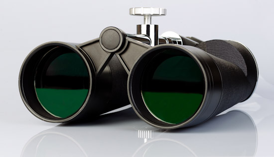 Two giant binoculars from Delta Optical