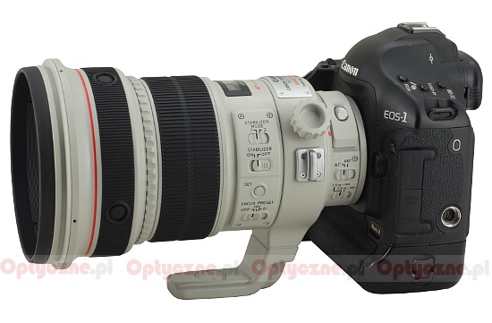Canon EF 200 mm f/2.0L IS USM - Wstp