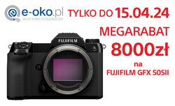 Ostatnie dni promocji Fujifilm GFX 50S II w e-oko.pl