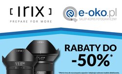 Promocja na obiektywy Irix w e-oko.pl Promocja na obiektywy Irix w e-oko.pl