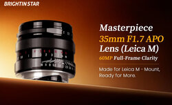 Brightin Star APO 35 mm f/1.7 ASPH Brightin Star APO 35 mm f/1.7 ASPH