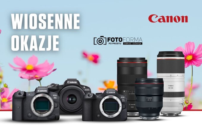 Wiosenne promocje Canon w sklepie Fotoforma.pl