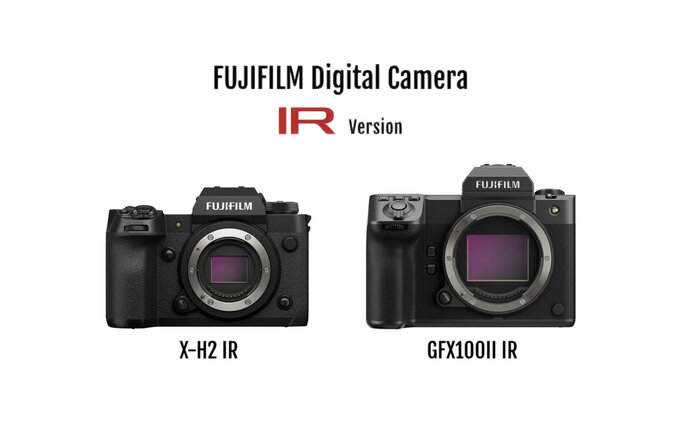 Fujifilm X-H2 IR i GFX100II IR Fujifilm X-H2 IR i GFX100II IR