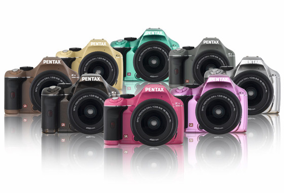 Nowe kolory lustrzanki Pentax K-x