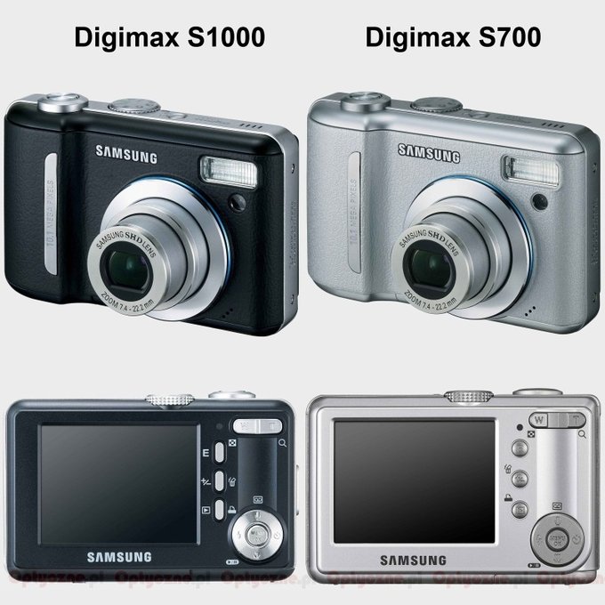 Samsung Digimax S1000 i S700