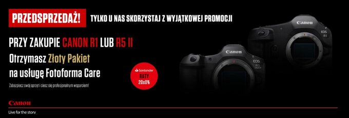 Nowoci Canon w przedsprzeday w Fotoforma.pl