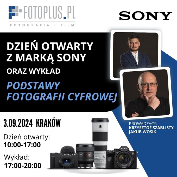 Dzie otwarty z mark Sony oraz wykad w Foto-Plus