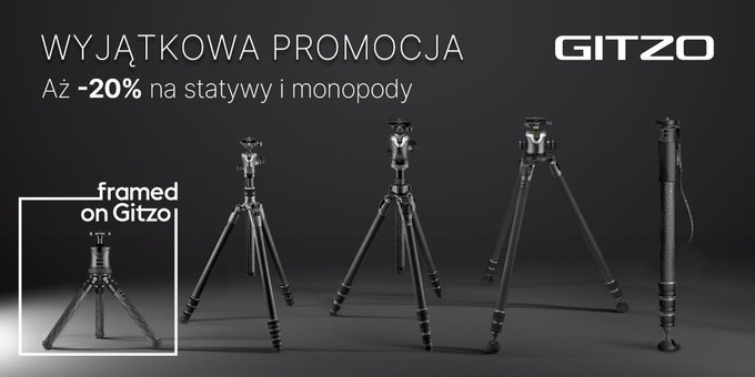 Promocje Gitzo, Manfrotto i Exascend