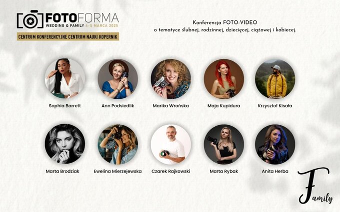 Fotoforma Wedding & Family - nowe informacje