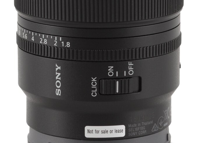 Sony FE 16 mm f/1.8 G - Budowa i jako wykonania