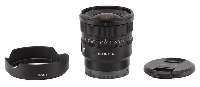 Sony FE 16 mm f/1.8 G - Budowa i jako wykonania