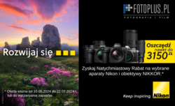 Letnia promocja firmy Nikon w Foto-Plus.pl