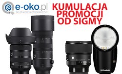 Kumulacja promocji Sigma w e-oko.pl