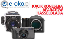 Kcik konesera aparatw Hasselblad w e-oko