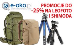 Promocje Leofoto i Shimoda w e-oko