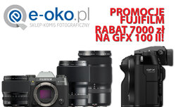 Promocje od Fujifilm – rabat 7000 z na GFX 100 II