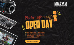 Dzie otwarty z Blackmagic Design w BEiKS