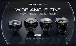 Nowe obiektywy filmowe Venus Optics