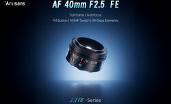 7Artisans AF 40 mm f/2.5 Lite 7Artisans AF 40 mm f/2.5 Lite