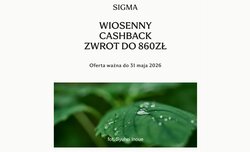 Wiosenny cashback Sigma Wiosenny cashback Sigma