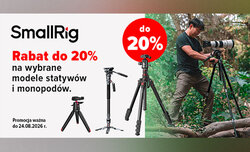 Kończy się promocja SmallRig na statywy Kończy się promocja SmallRig na statywy