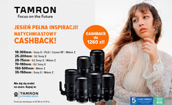 Wystartował kolejny Tamron Cashback Wystartował kolejny Tamron Cashback