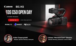 Warsztaty EOS C50 - nowe informacje Warsztaty EOS C50 - nowe informacje
