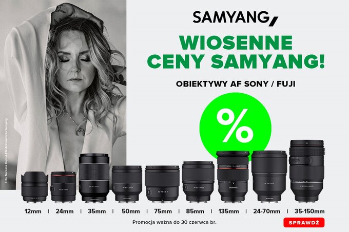 Trwaj wiosenne promocje Samyang