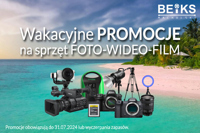 Wakacyjne Promocje na sprzt: Foto-Wideo-Film w BEiKS