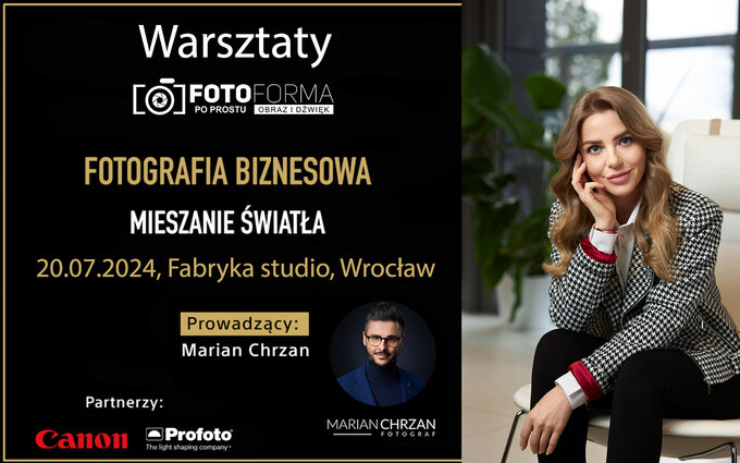 Fotografia biznesowa - warsztaty z Marianem Chrzanem