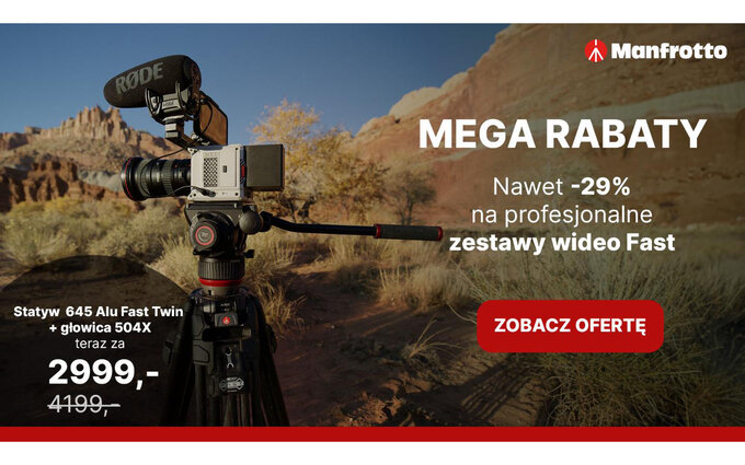 Nowe promocje Manfrotto