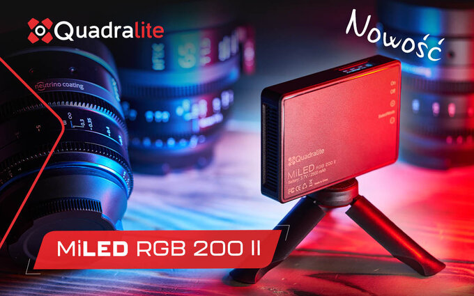 Quadralite MiLED 200 RGB II