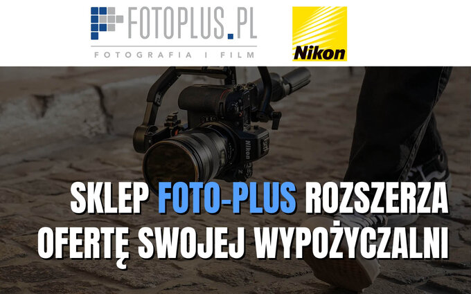 Sprzt Nikona w wypoyczalni Foto-Plus