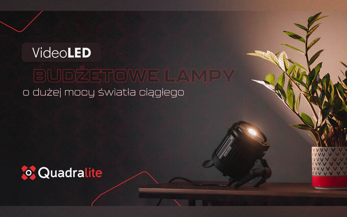 Promocja lamp Quadralite VideoLED