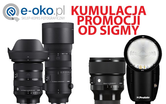 Kumulacja promocji Sigma w e-oko.pl