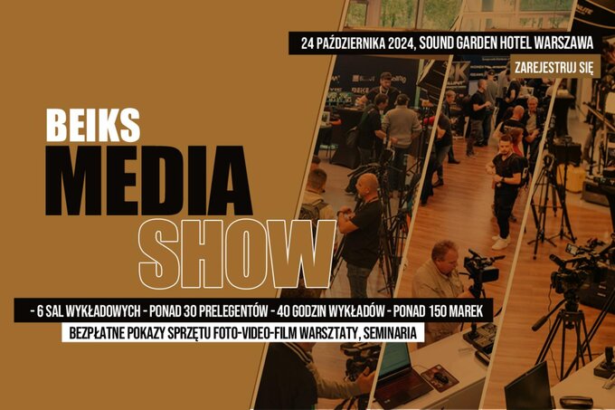 BEiKS Media Show 2024 – program wydarzenia