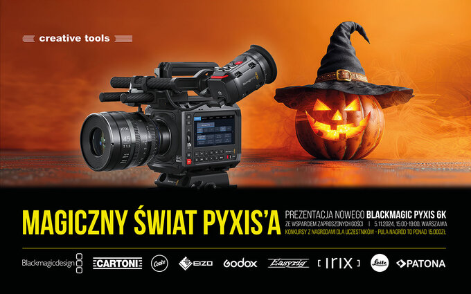 Next77 zaprasza na dzie otwarty z kamer Blackmagic Design Pyxis