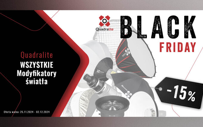 Promocja Black Friday od Quadralite