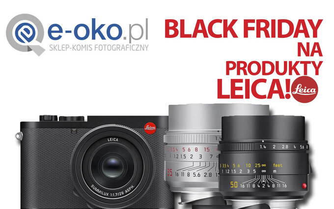 Black Friday na produkty Leica w e-oko